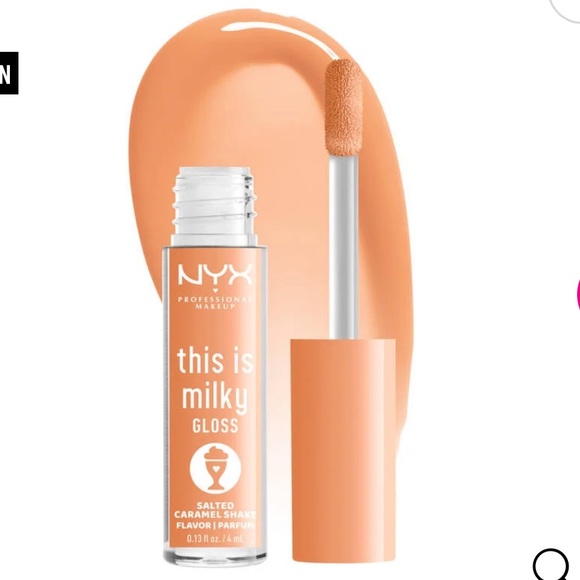 NYX This Is Milky Gloss in Salted Caramel Shake - Picture 1 of 9